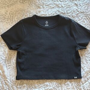 Under Armour Ribbed Cropped Tshirt